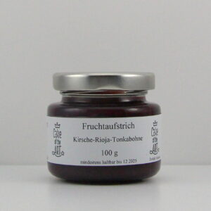 Fruchtaufstrich Kirsche-Rioja-Tonkabohne